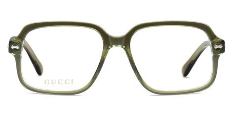 Gucci™ GG0913O 002 55 Green Eyeglasses 